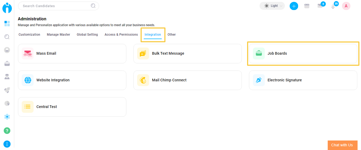 Job Board Integration